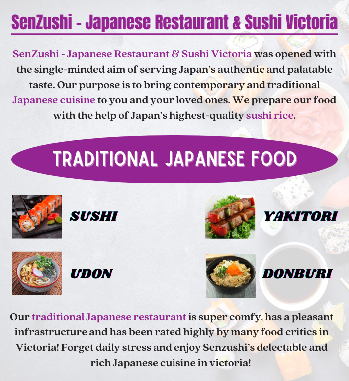 about - SenZushi - Japanese Restaurant & Sushi Victoria